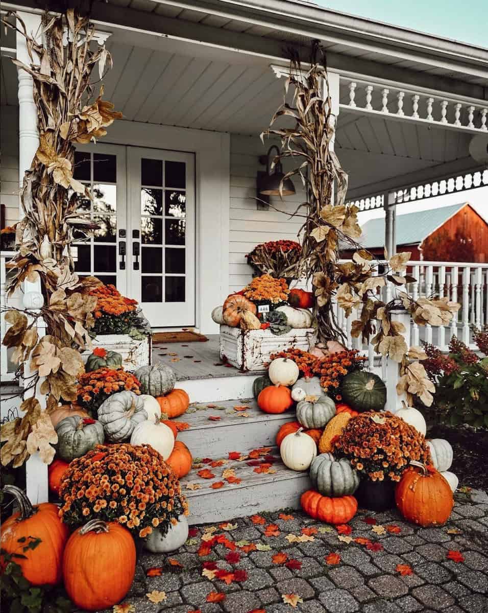 11 Fall Porch Decor Ideas - MANHATTAN SOCIETY